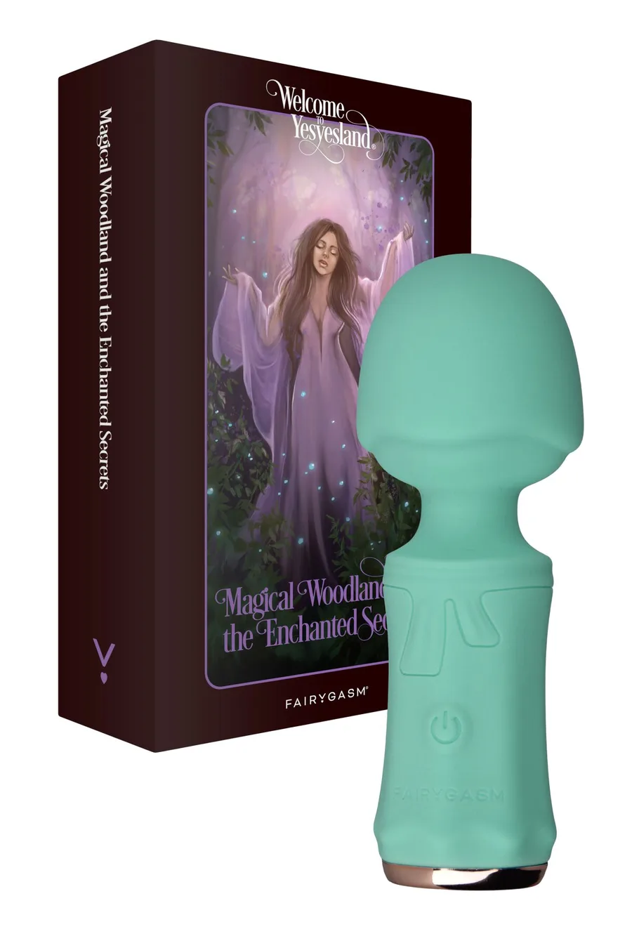 Мини-вибромассажер FairyGasm SecretFuntasy green