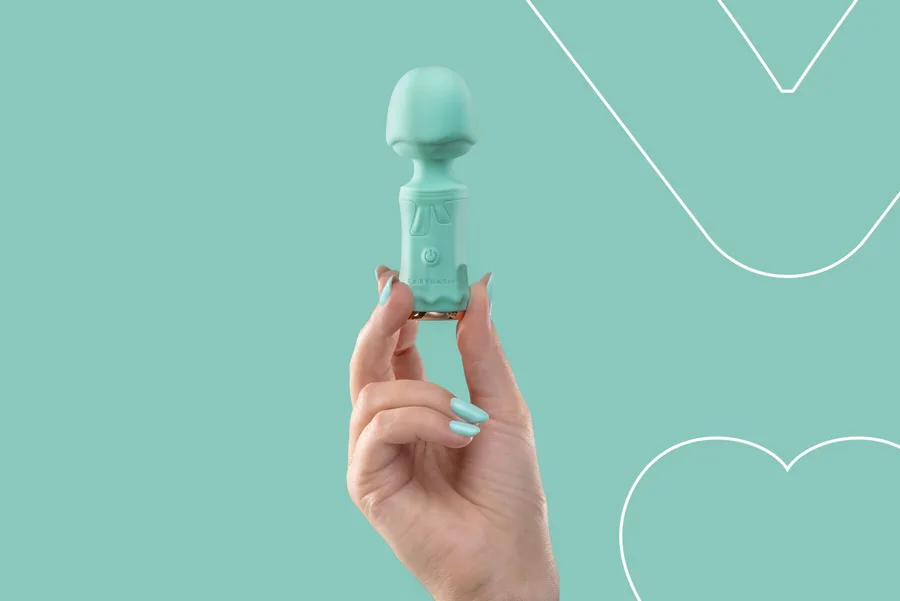 Мини-вибромассажер FairyGasm SecretFuntasy green