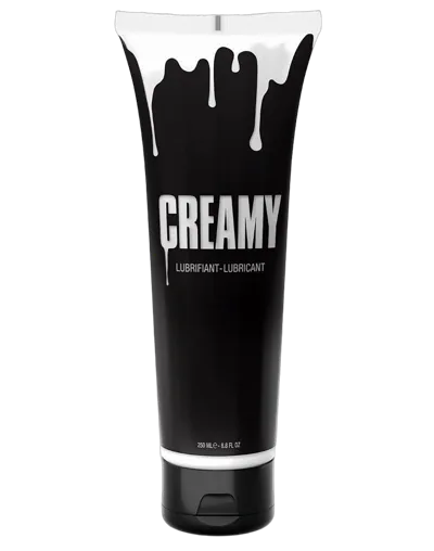 Лубрикант, имитирующий сперму Creamy Cum (250 мл) на гибридной основе с маслом зверобоя
