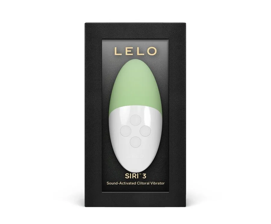 Музичний вібратор для клітора LELO SIRI 3 Green, вібрації в ритмі звуків без смартфона