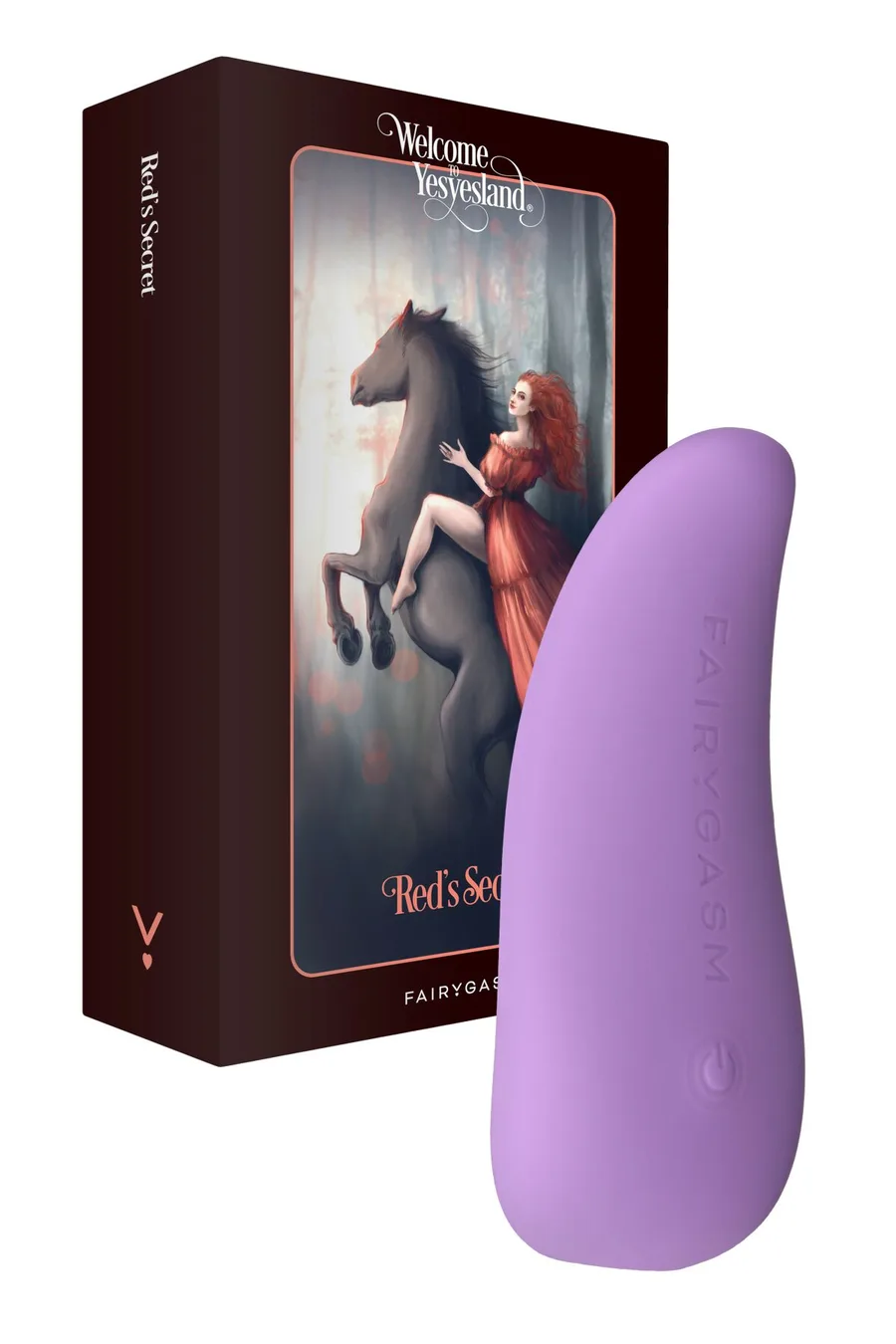 Вибратор-язычок FairyGasm ThrillLeaf violet