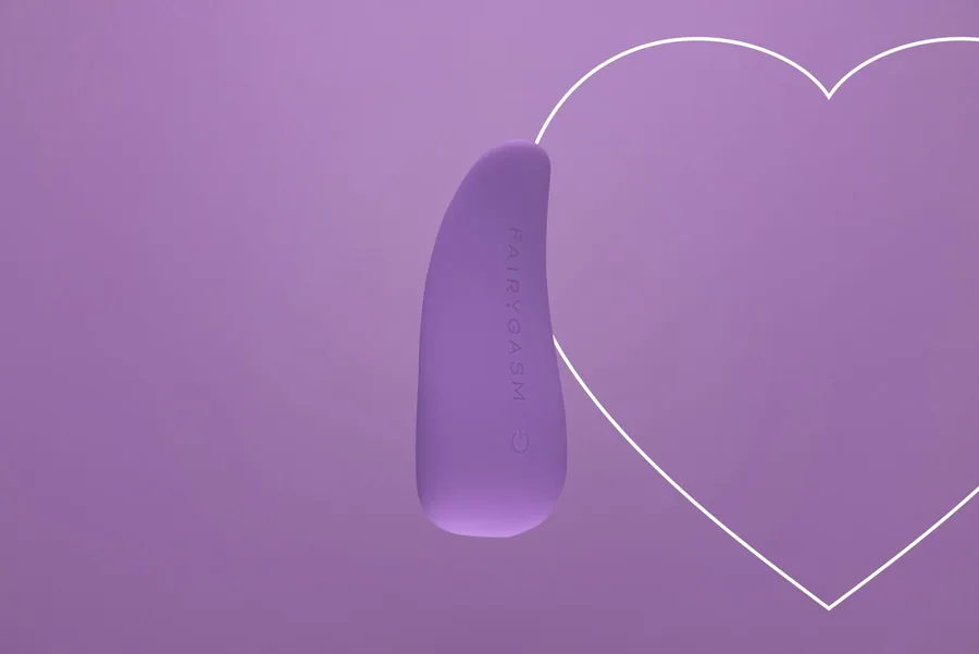Вибратор-язычок FairyGasm ThrillLeaf violet