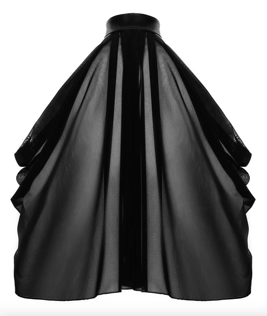Болеро Noir Handmade F349 Tulle bolero - 3XL