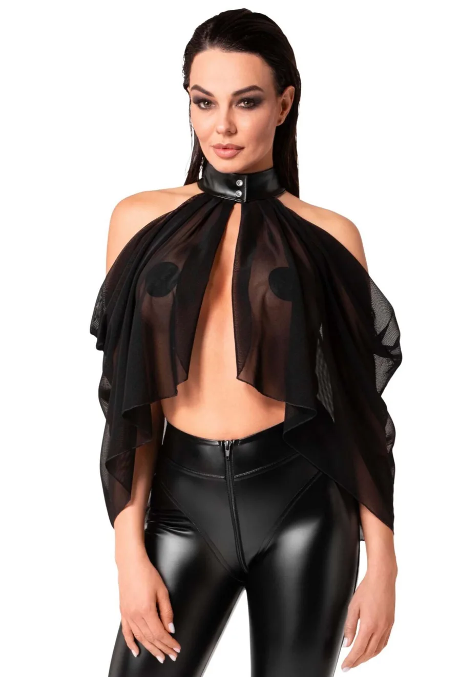 Болеро Noir Handmade F349 Tulle bolero - 4XL