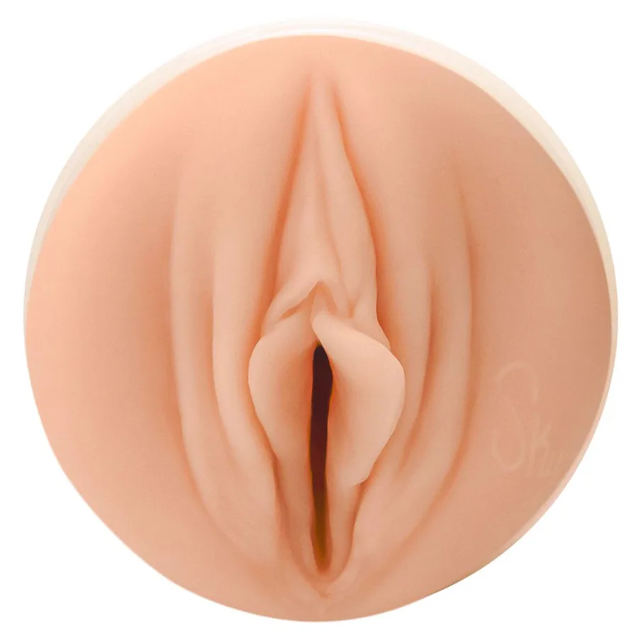 Мастурбатор Fleshlight Girls: Sky Bri Celestial, со слепка вульвы модели, очень нежный