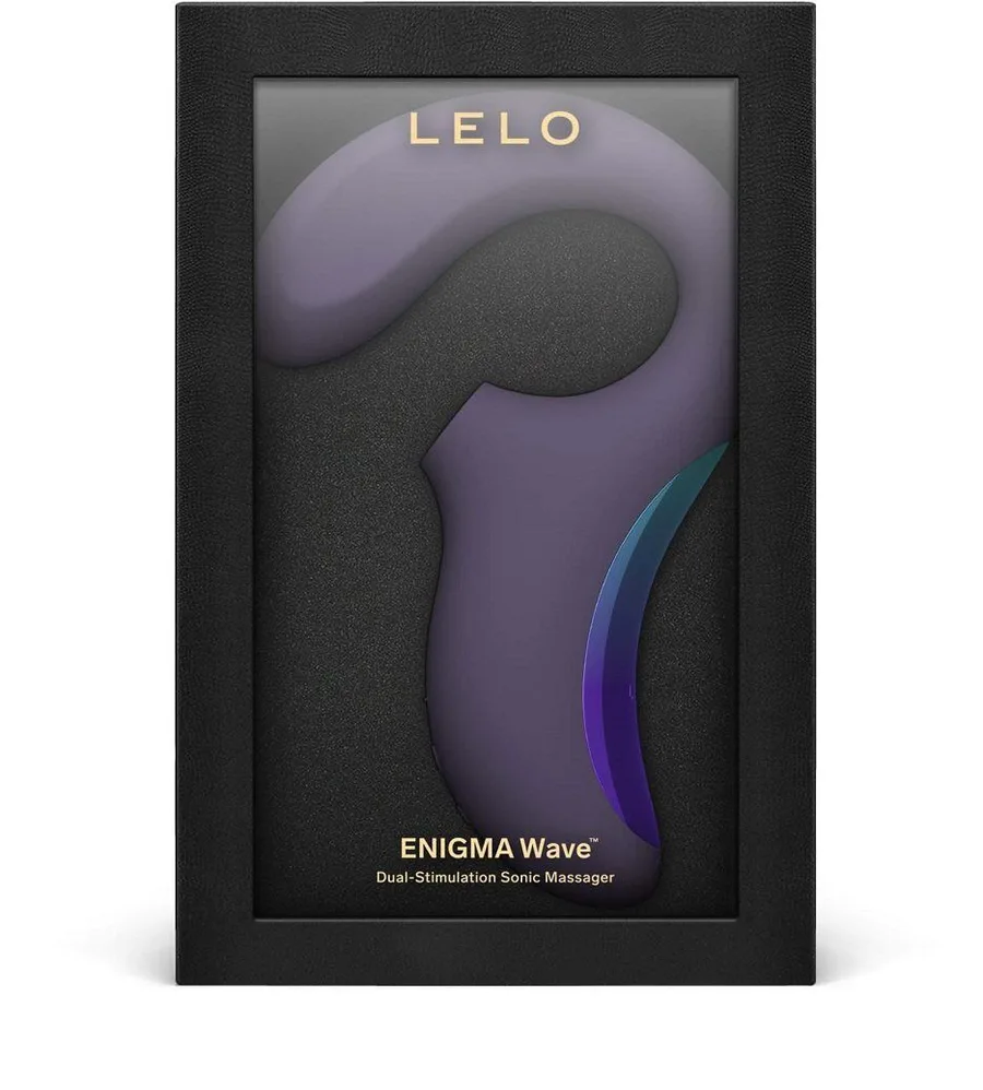 Клиторально-вагинальный звуковой стимулятор LELO Enigma WAVE Cyber Purple, 3 типа стимуляции