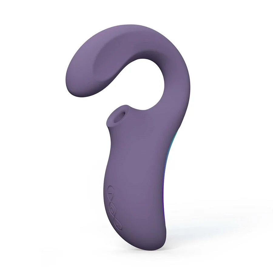 Клиторально-вагинальный звуковой стимулятор LELO Enigma WAVE Cyber Purple, 3 типа стимуляции
