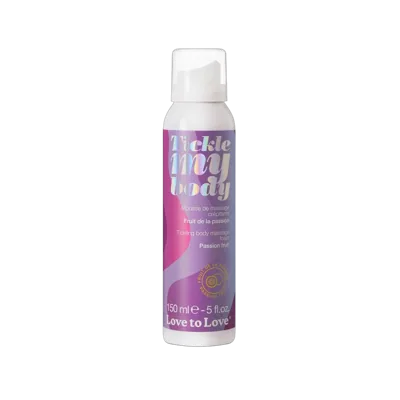 Массажная пена Love To Love TICKLE MY BODY Passion Fruit (150 мл) увлажняющая