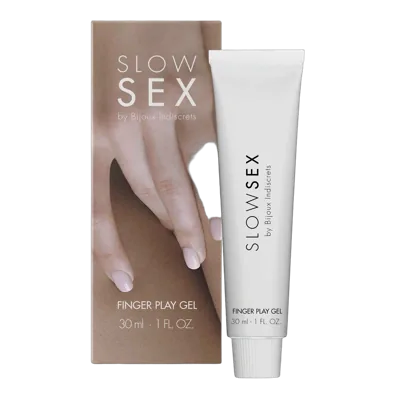 Гель-змазка для мастурбації Bijoux Indiscrets Slow Sex Finger play gel