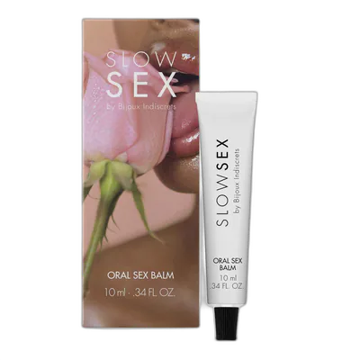 Стимулювальний бальзам для мінету Bijoux Indiscrets Slow Sex Oral sex balm