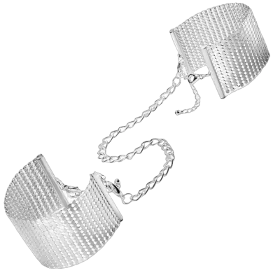 Наручники Bijoux Indiscrets Desir Metallique Handcuffs - Silver, металеві, стильні браслети
