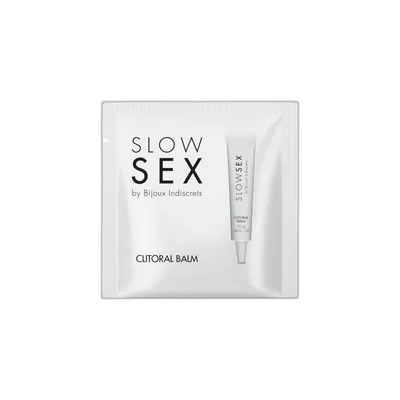 Пробник розігрівального бальзаму для клітора Bijoux Indiscrets Slow Sex Clitoral balm