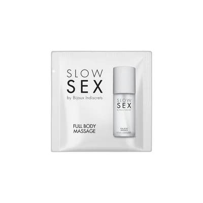 Пробник силиконового геля для массажа всего тела Bijoux Indiscrets Slow Sex Full body massage
