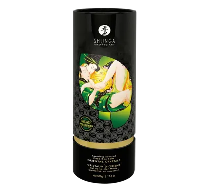 Сіль для ванни Shunga Oriental Crystals Bath Salts ORGANIC – Lotus Flower (500 г) сіль Мертвого моря