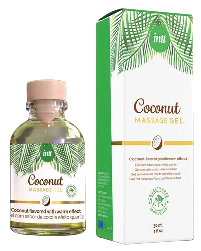 Массажный гель для интимных зон Intt Coconut Vegan (30 мл)