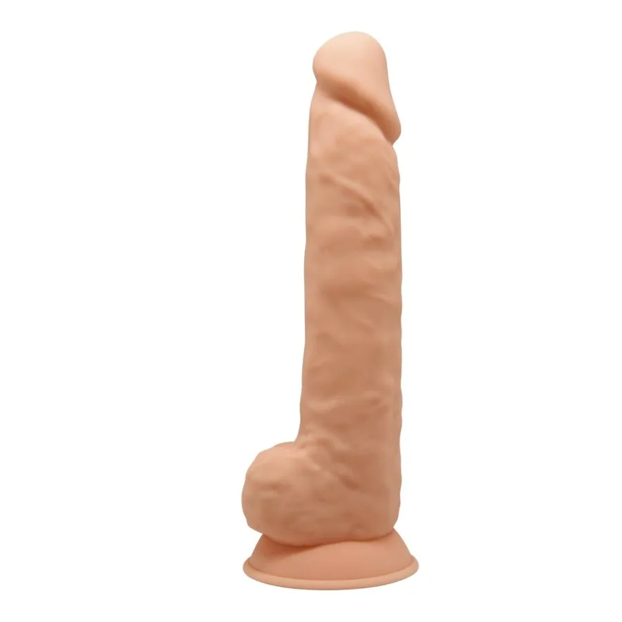 Фаллоимитатор реалистичный SilexD Arnold Flesh (MODEL 5 size 10in), двухслойный, силикон+Silexpan