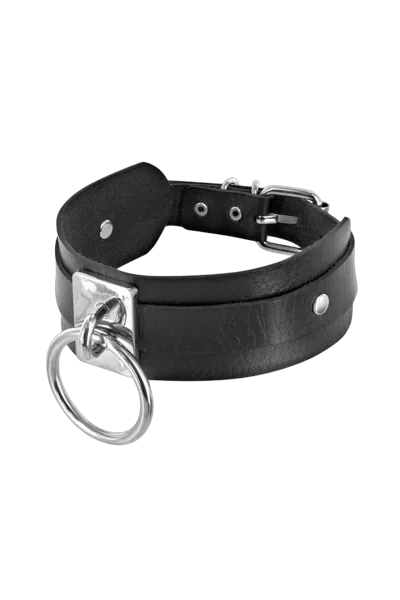 Нашийник c кільцем Fetish Tentation Choker Ring