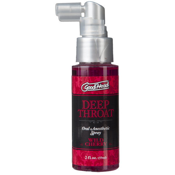 Спрей для минета Doc Johnson GoodHead DeepThroat Spray – Wild Cherry 59 мл для глубокого минета