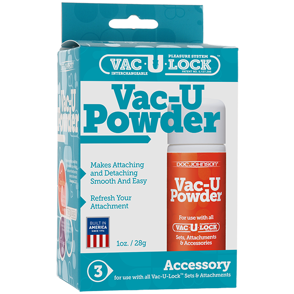 Пудра для крепления Vac-U-Lock Doc Johnson Vac-U Powder