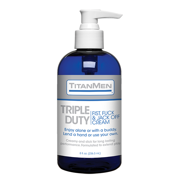 Густа змазка для фістингу Doc Johnson TitanMen - Triple Duty (240 г)