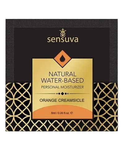 Пробник Sensuva - Natural Water-Based Orange Creamsicle (6 мл)