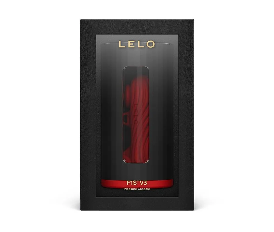 Смарт-мастурбатор LELO F1S V3 Red, 2 мотора, 8 режимов, стимуляция звуковыми волнами