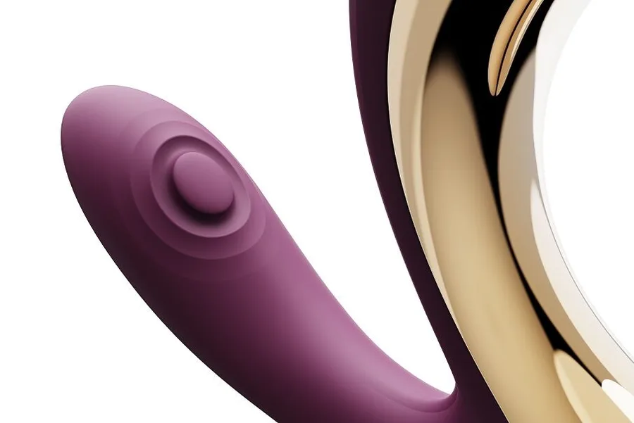 Вібратор-пульсатор з вакуумною насадкою Zalo – Talis G-Spot PulseWave Vibrator Velvet Purple