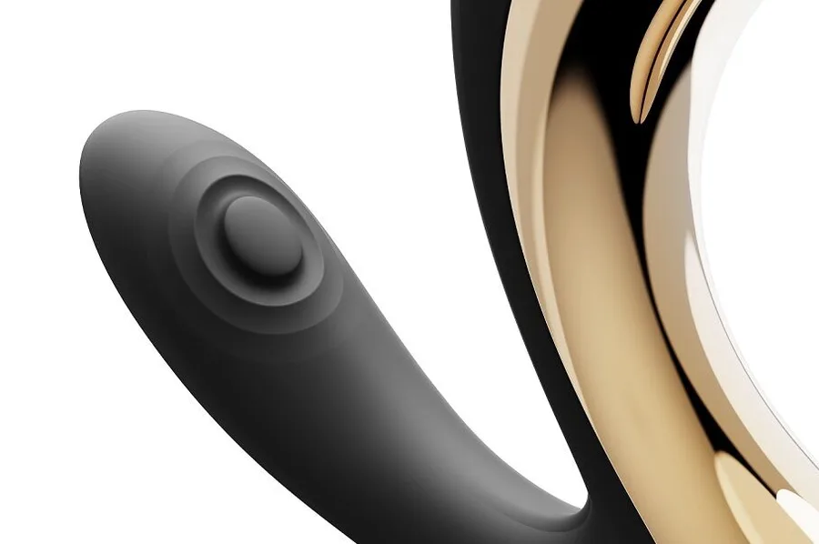 Вібратор-пульсатор з вакуумною насадкою Zalo – Talis G-Spot PulseWave Vibrator Obsidian Black