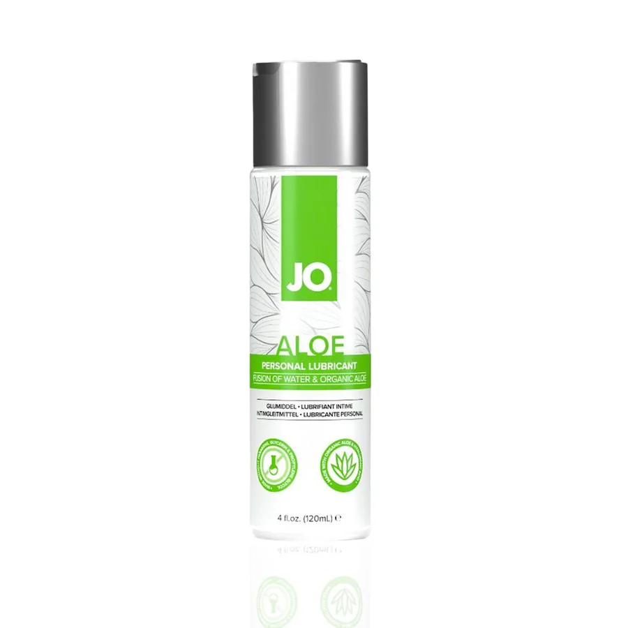 Смазка на водной основе JO H2O Organic Aloe (120 мл), увлажняющий и успокаивающий эффект
