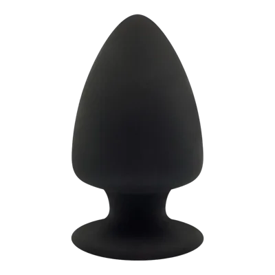 Анальна пробка SilexD (Model 1 size L), двошарова, силікон+Silexpan, діаметр 7,5 см