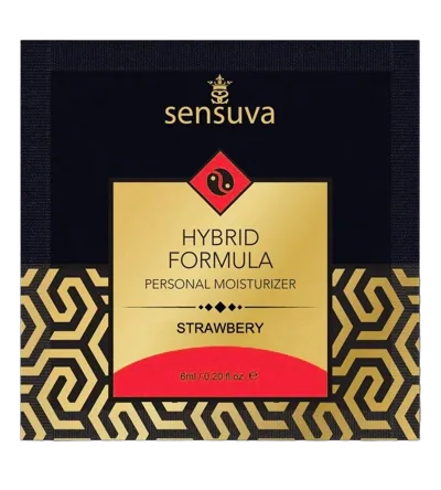 Пробник Sensuva - Hybrid Formula Strawberry (6 мл)