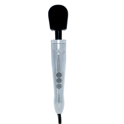 Вибромассажер DOXY Die Cast Polished (Silver), очень мощный, питание 220В, металлический корпус