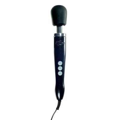 Вибромассажер DOXY Die Cast Black, очень мощный, питание 220В, металлический корпус