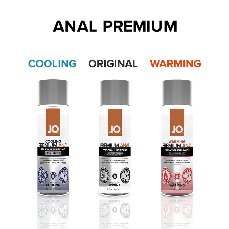 Лубрикант на силіконовій основі JO ANAL PREMIUM — WARMING (60 мл)