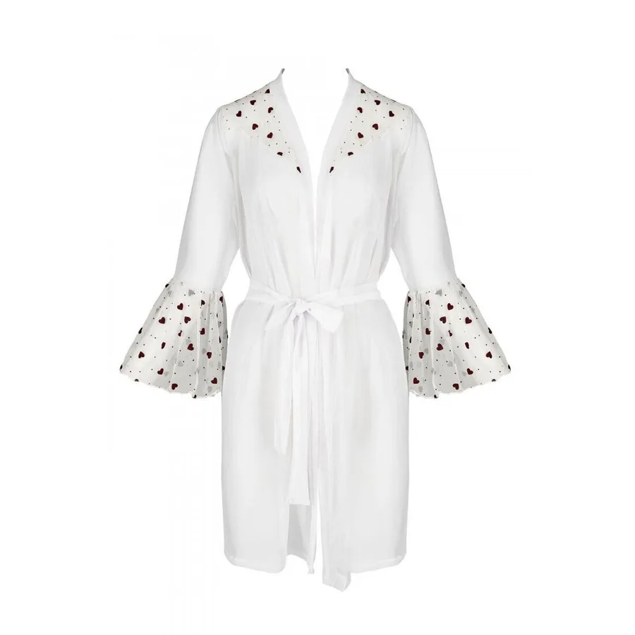 Воздушный пеньюар Passion LOVELIA PEIGNOIR XXL/XXXL, white