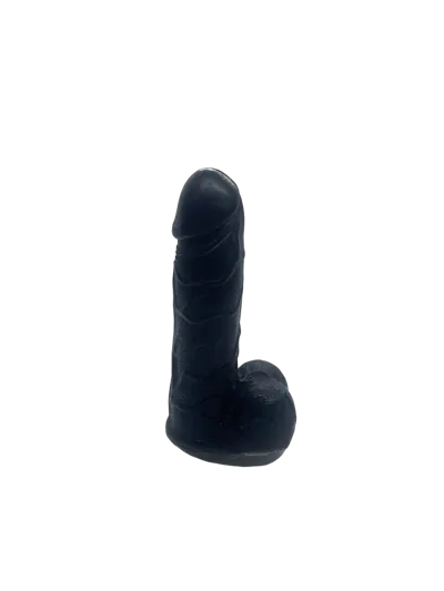 Мило у формі пеніса Чистий Кайф Black size S, крафтове мило-член, натуральне