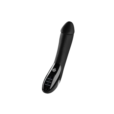Вібратор з електростимуляцією Mystim Tickling Truman eStim Black, міостимулятор