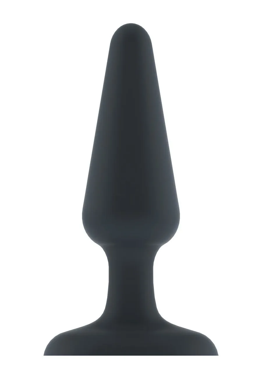Анальна пробка з вібрацією Dorcel Best Vibe Plug M, макс. діаметр 4,1см, soft-touch силікон