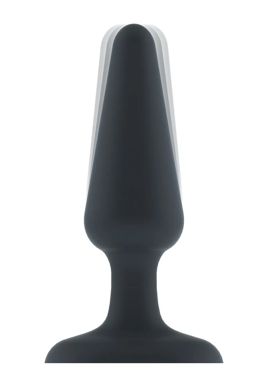 Анальна пробка з вібрацією Dorcel Best Vibe Plug M, макс. діаметр 4,1см, soft-touch силікон