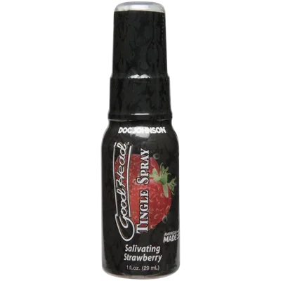 Спрей для мінету Doc Johnson GoodHead Tingle Spray - Strawberry (29 мл) із стимулювальним ефектом
