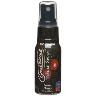 Спрей для мінету Doc Johnson GoodHead Tingle Spray - Sweet Cherry (29 мл) зі стимулювальним ефектом