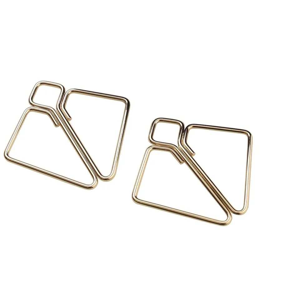 Затискачі для сосків LOCKINK Minimalism Nipple Clamps, золотисті