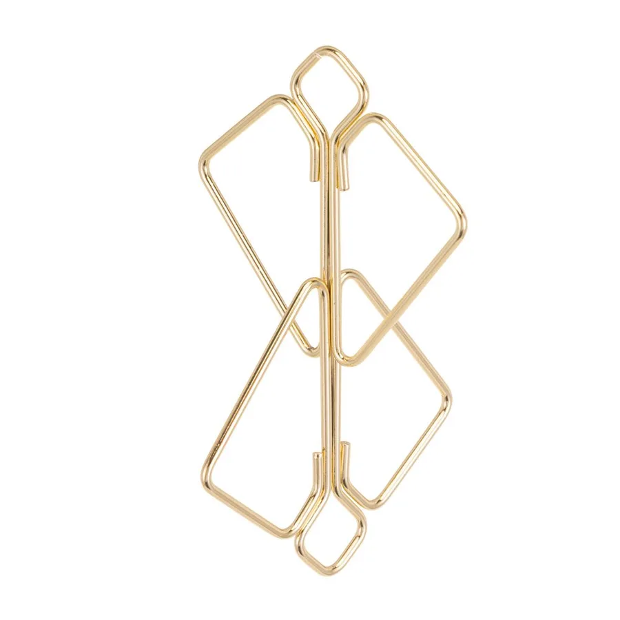 Затискачі для сосків LOCKINK Minimalism Nipple Clamps, золотисті
