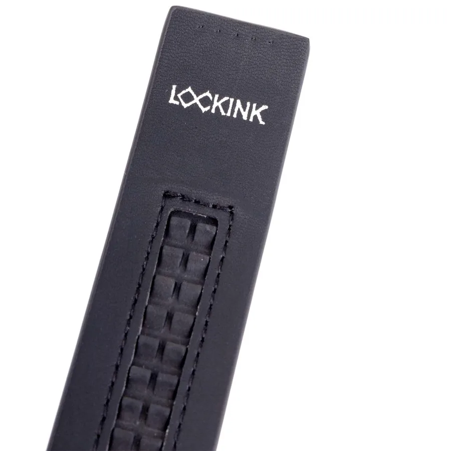 Фіксатор-розпірка LOCKINK Adjustable Spreader Bar Set, чорний, шкіряний, ремені для шиї, рук/ніг