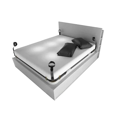 Фіксатори рук та ніг для ліжка LOCKINK BDSM Adjustable Bed Restraint Kit