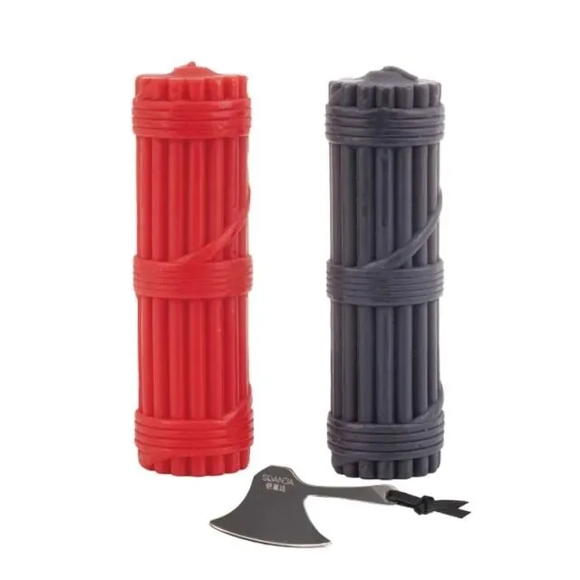 БДСМ-свічки LOCKINK SEVANDA Fetish Drip Candles Set, 2 шт, низькотемпературні, шкребок у комплекті