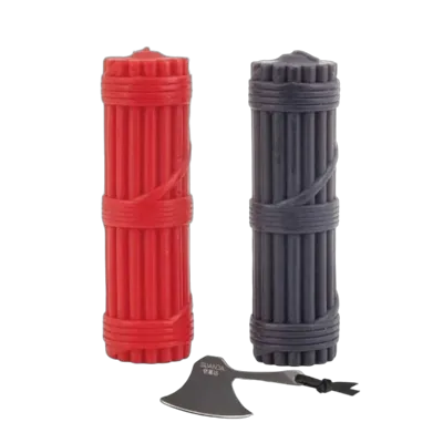 БДСМ-свічки LOCKINK SEVANDA Fetish Drip Candles Set, 2 шт, низькотемпературні, шкребок у комплекті