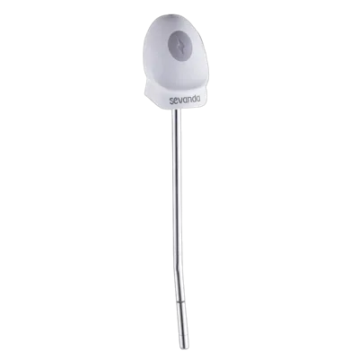 Уретральний зонд LOCKINK SEVANDA Vibrating & E-stim Metal Urethral Sounding - White