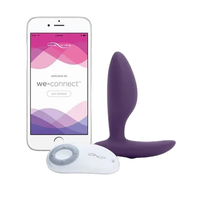 Анальна смарт-вібропробка We-Vibe Ditto Purple з пультом ДК