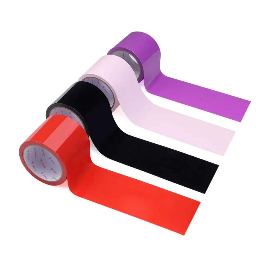 Скотч для бондажу LOCKINK SEVANDA Electrostatic Tape, червона, 16 м